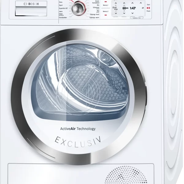 Bosch WTY86790NL Warmtepompdroger – 8 kg – HomeProfessional – Energiezuinig A++/A+++